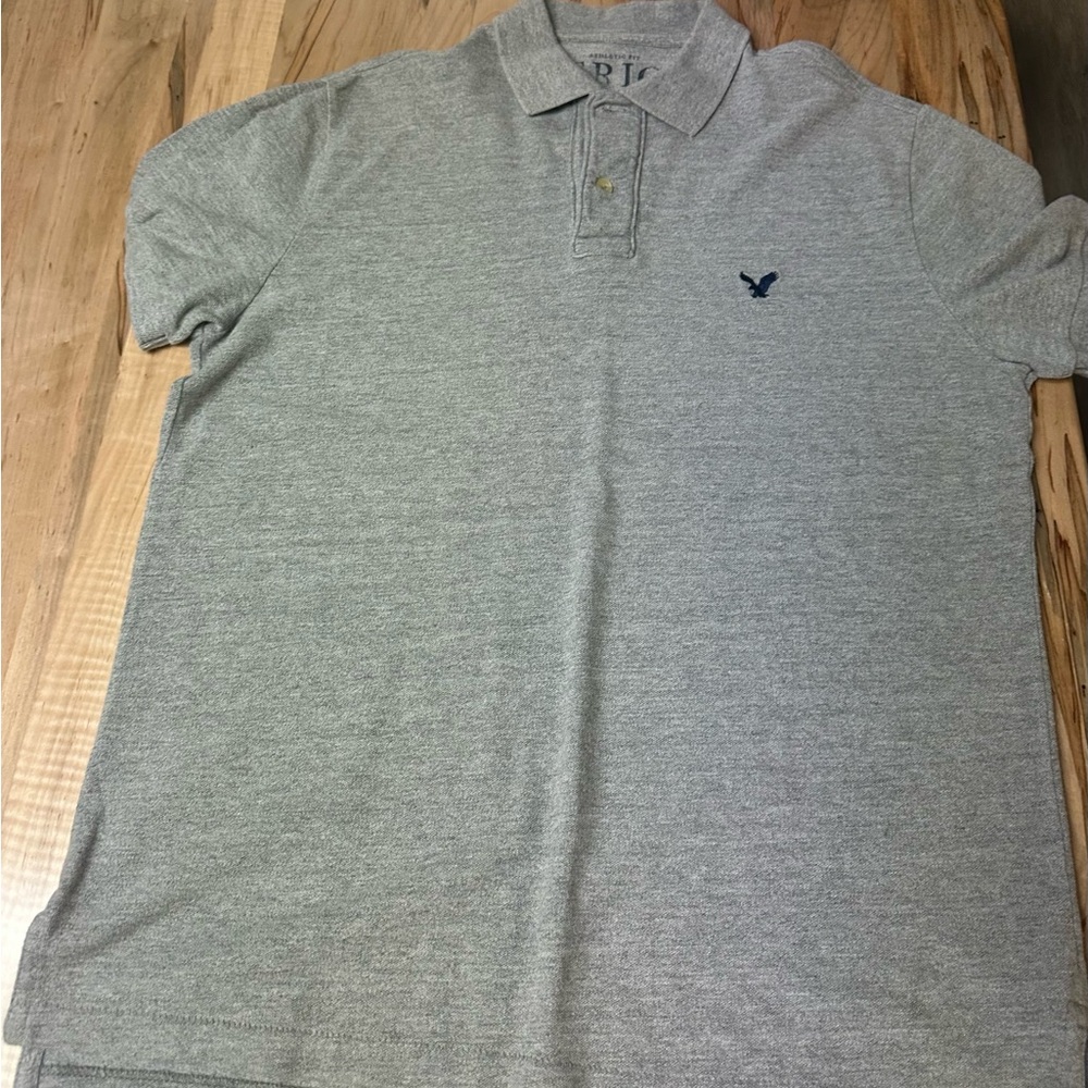 Gray Polo Shirt